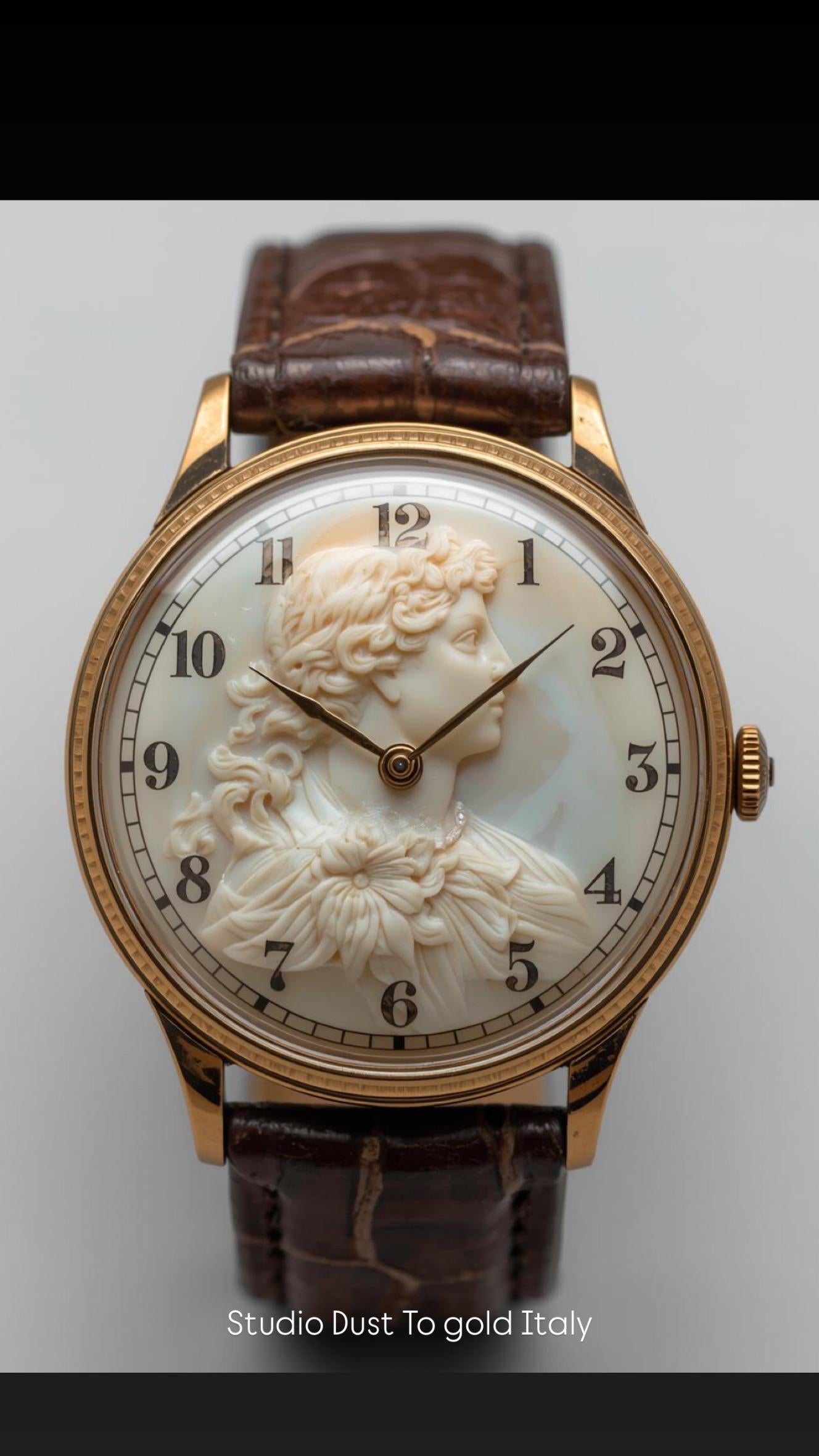 Womans Cameo Watch