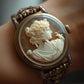 Floral Cameo Watch