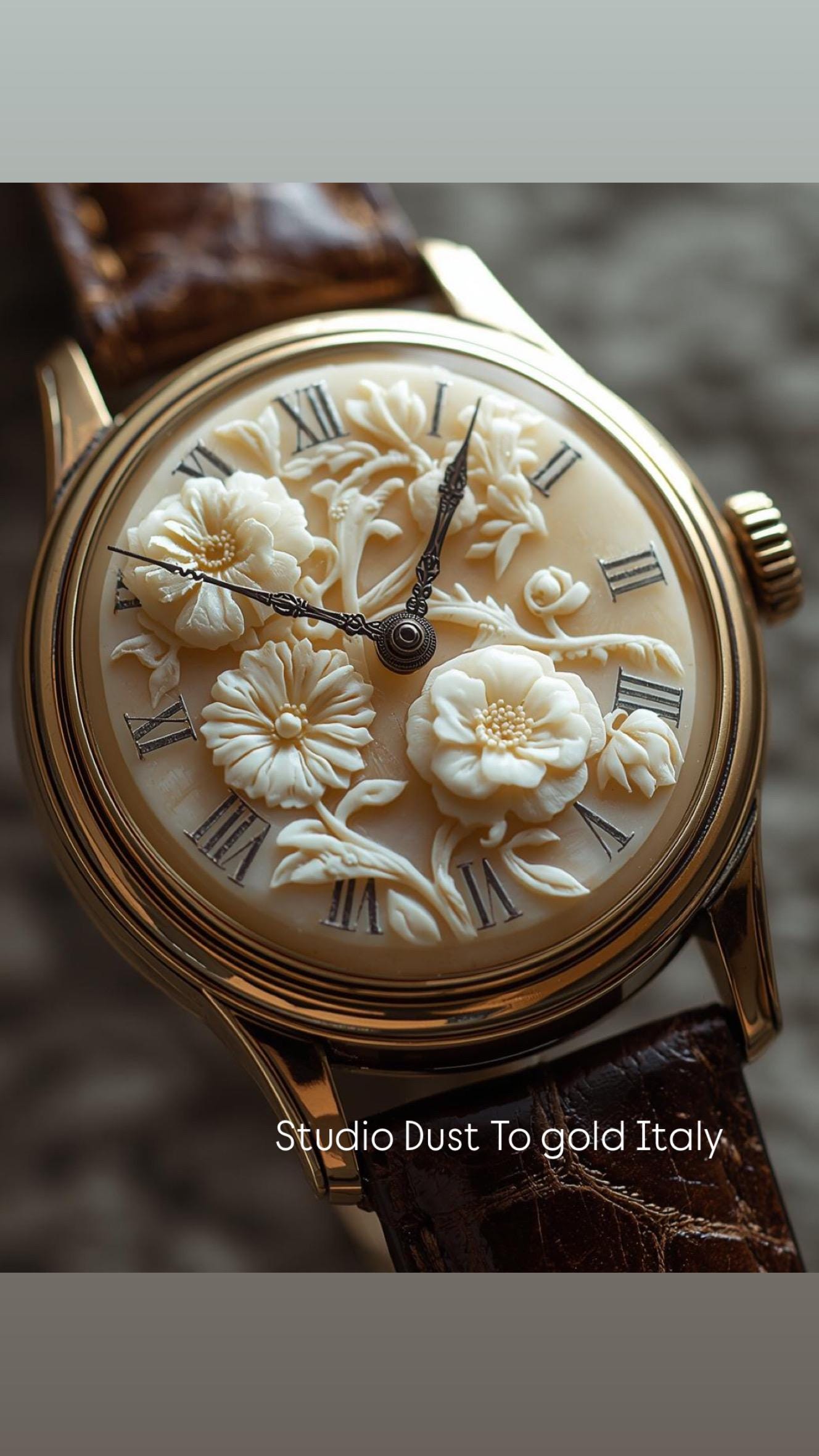 Womans Cameo Watch