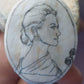 Custom Family Portrait Cameo Necklace, Handcrafted Italian Seashell Jewelry