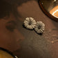 Floral Cameo Earrings, 100% seashell