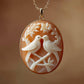 Birds Cameo Necklace