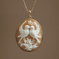 Bird Cameo Necklace