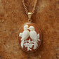 Bird Cameo Pendant