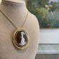 Woman With A Parasol Cameo Necklace