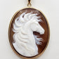 Rodeo Cowgirl Cameo Pendant