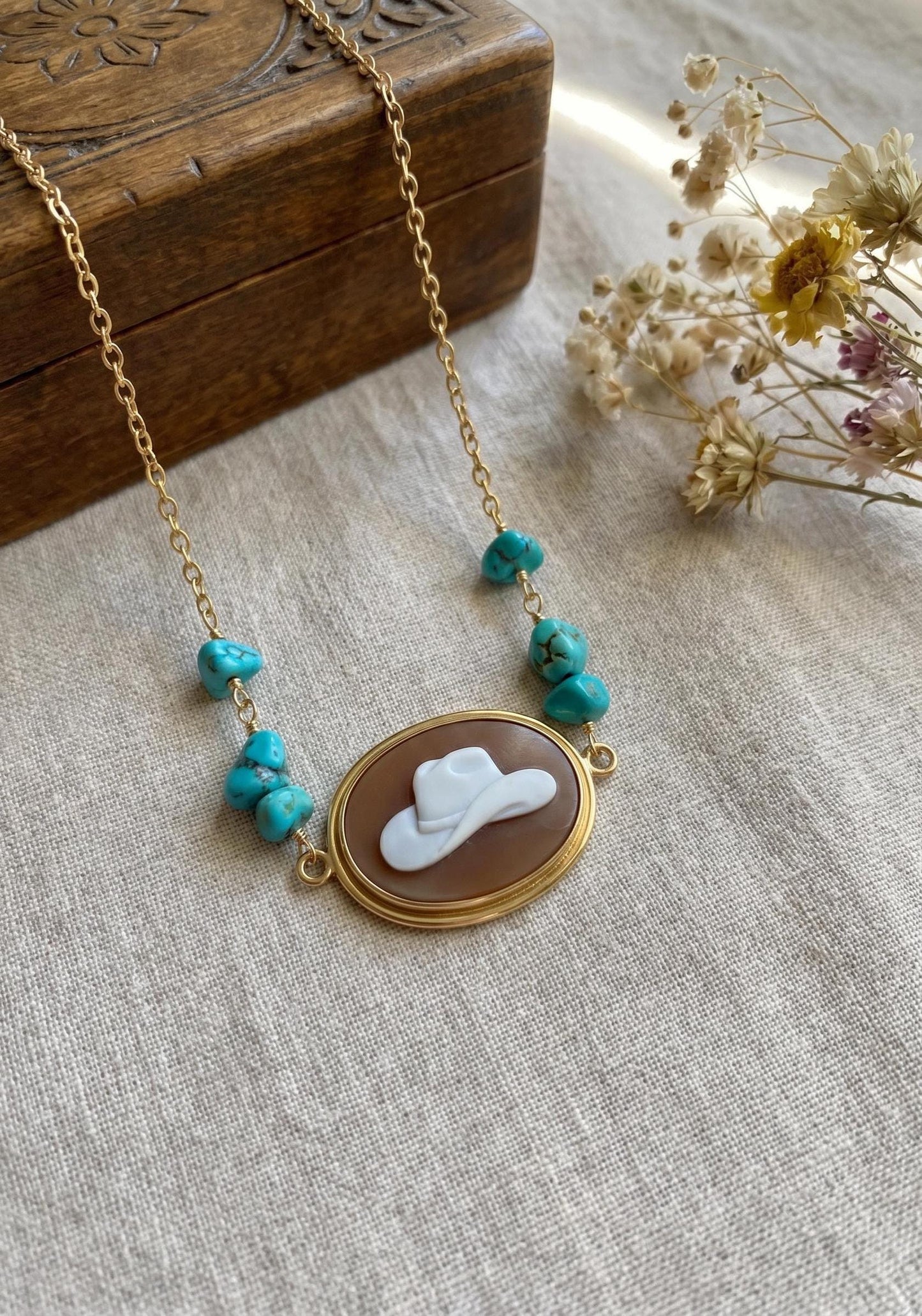 WESTERN HORSE Cameo