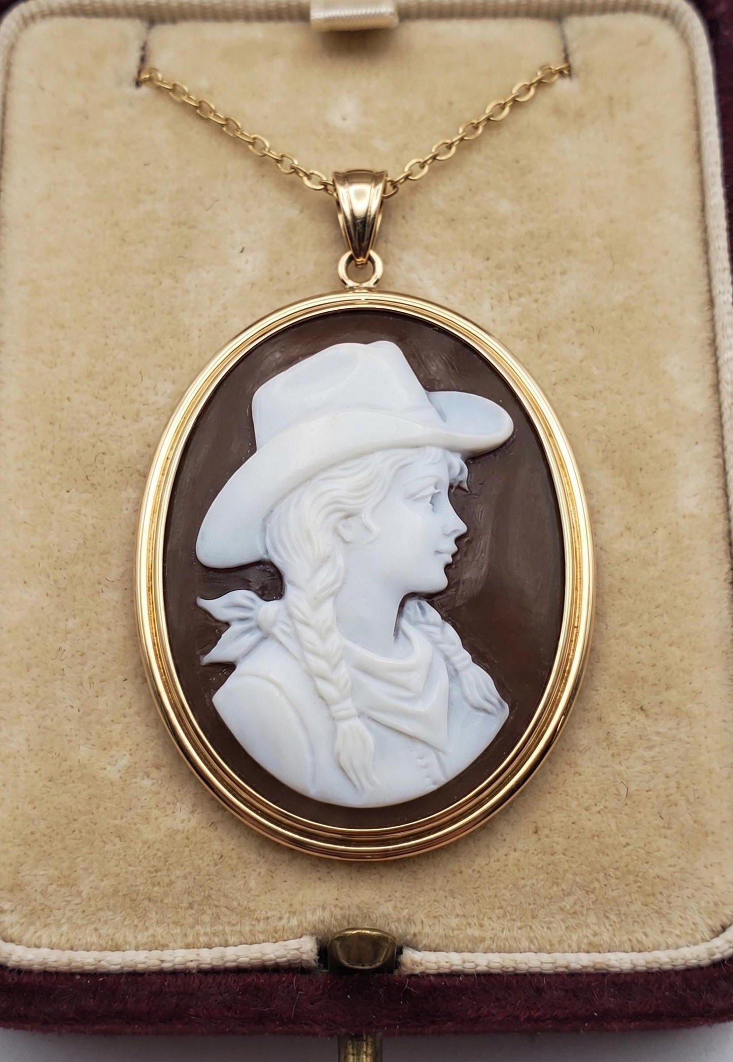WESTERN HORSE Cameo