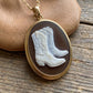 Wild Horse Cameo Pendant