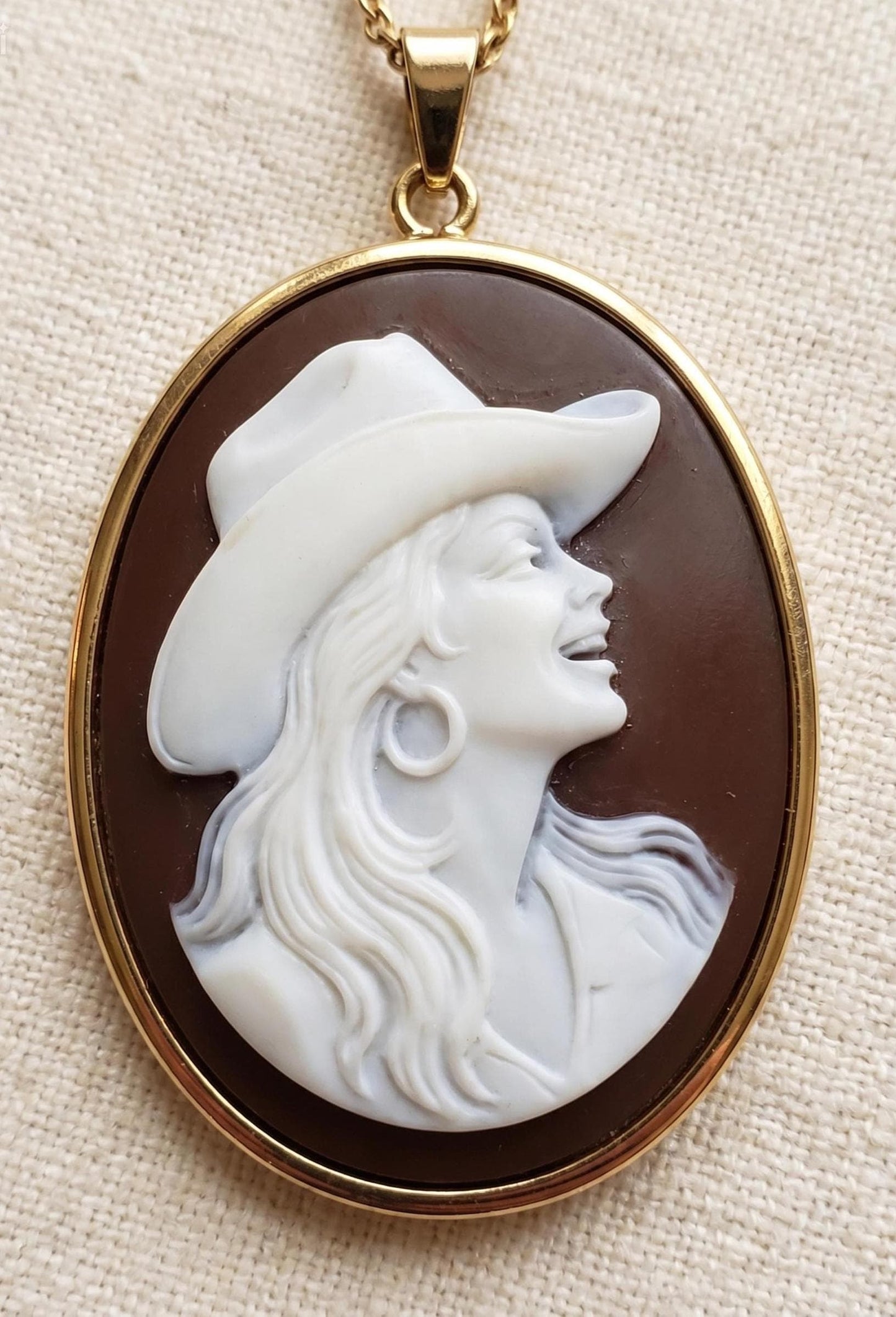 WESTERN HORSE Cameo