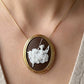 Jean-Honoré Fragonard, 'The Swing' Cameo Necklace