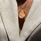 Virgin Mary Cameo Necklace, Christian Pendant, baby Jesus jewelry, 18k Gold Chain Necklace