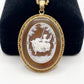 Jean-Honoré Fragonard, 'The Swing' Cameo Necklace
