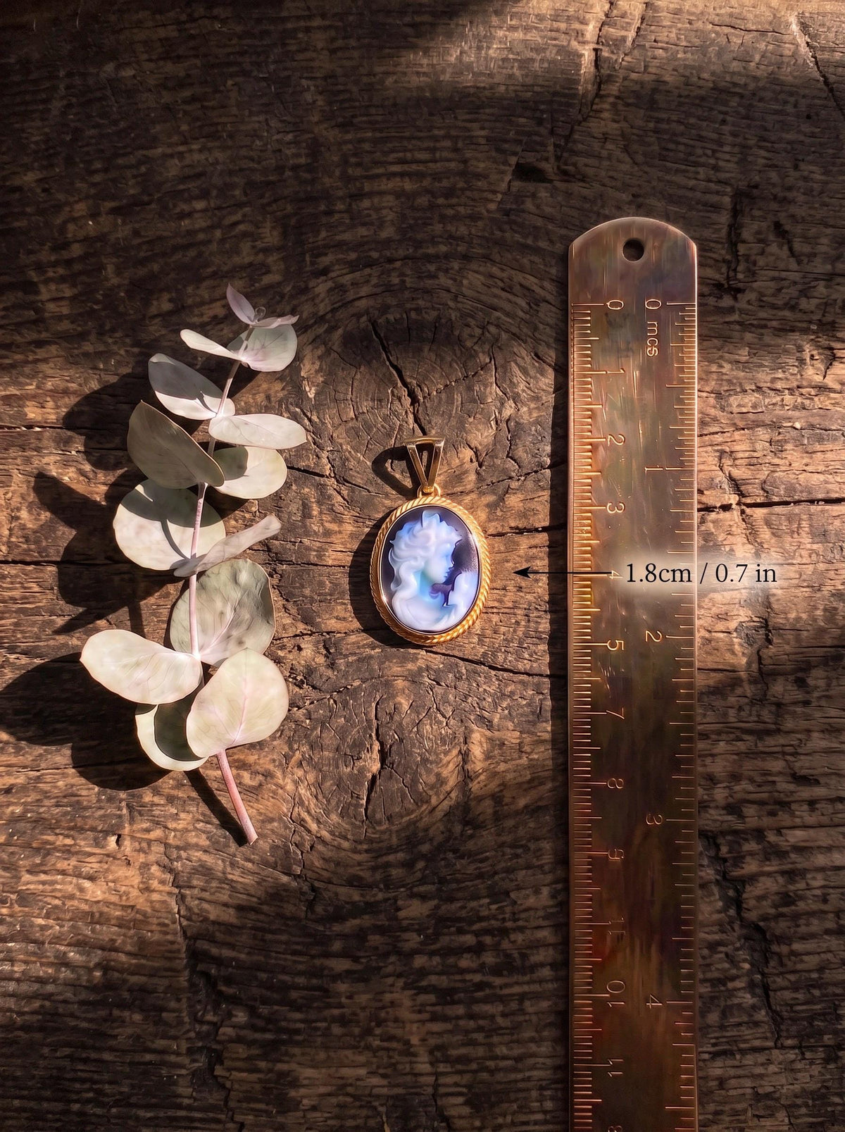 Mother & Child cameo ring