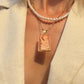 Statue of Liberty Cameo Necklace