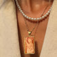 Statue of Liberty Cameo Necklace