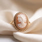 Gold Cameo Ring