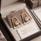 Davids Harp Cameo Earrings