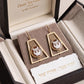 Davids Harp Cameo Earrings