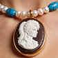 Dolly Parton inspired cameo necklace