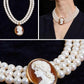 Dolly Parton inspired cameo necklace