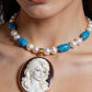 Dolly Parton inspired cameo necklace