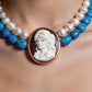 Dolly Parton inspired cameo necklace
