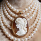 Dolly Parton inspired cameo necklace