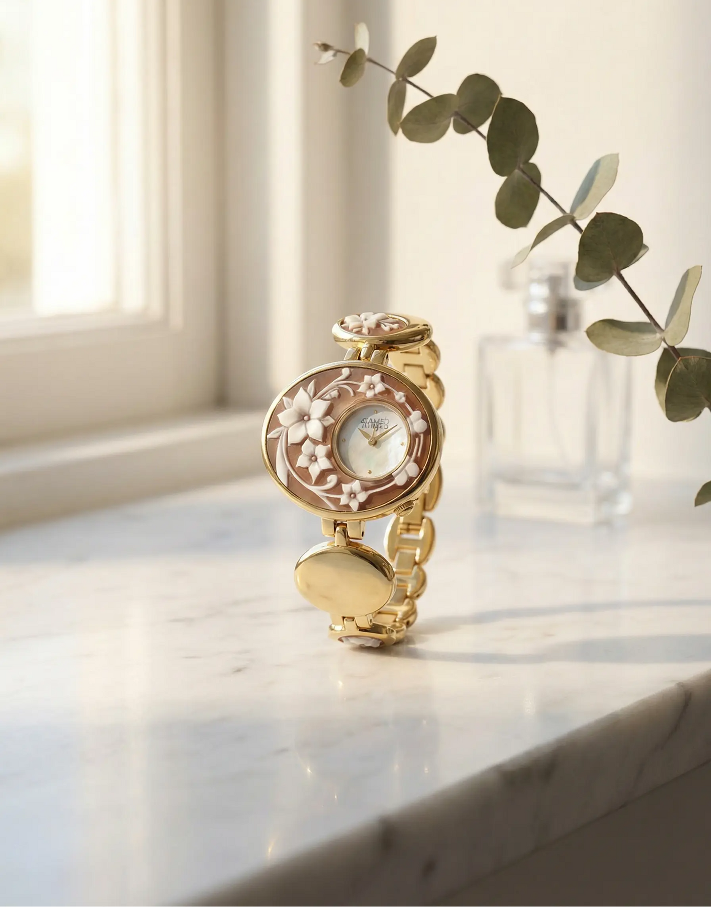 Floral Cameo Watch - Endless Blossom