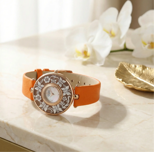 Cameo Watch - Orange Blossom