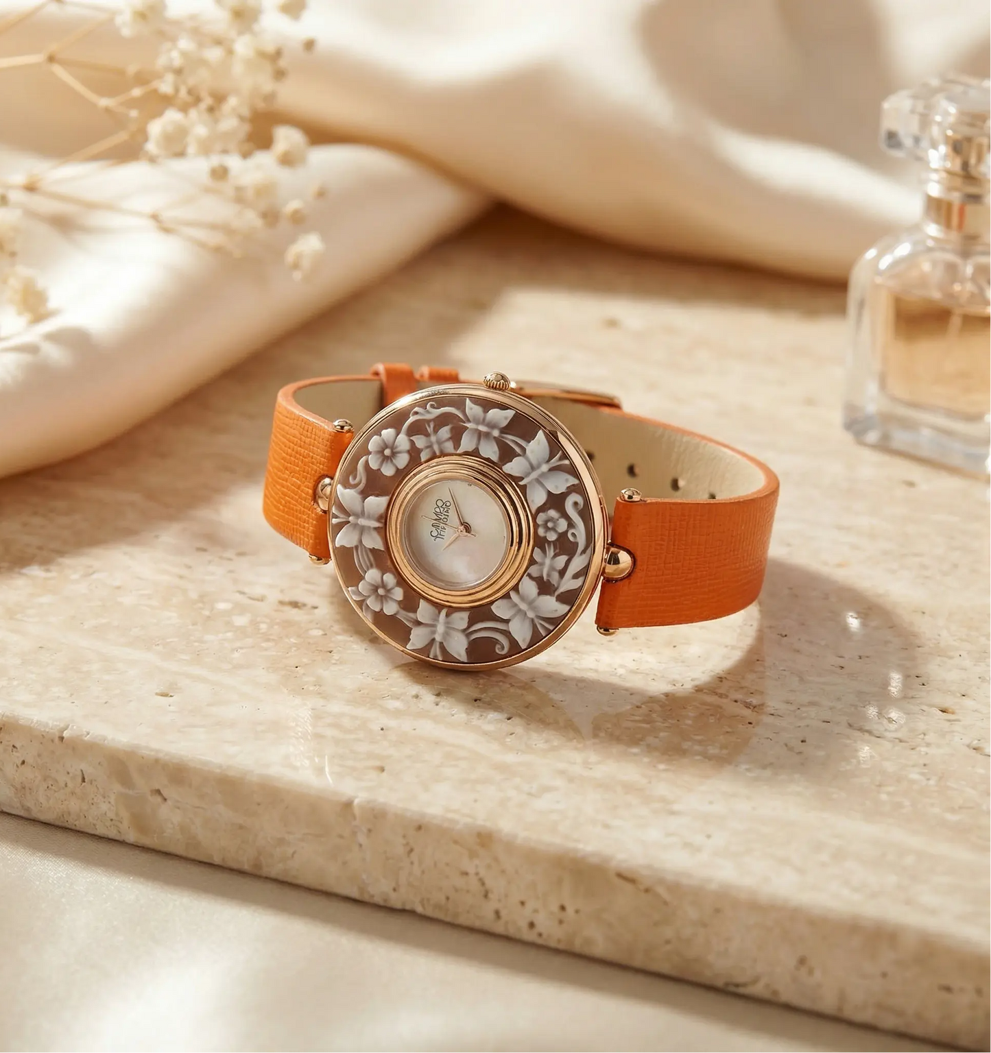 Cameo Watch - Orange Blossom