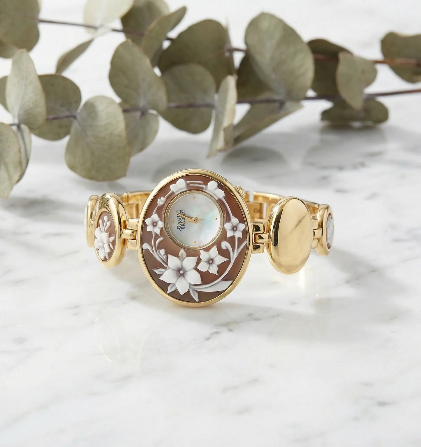 Floral Cameo Watch - Endless Blossom