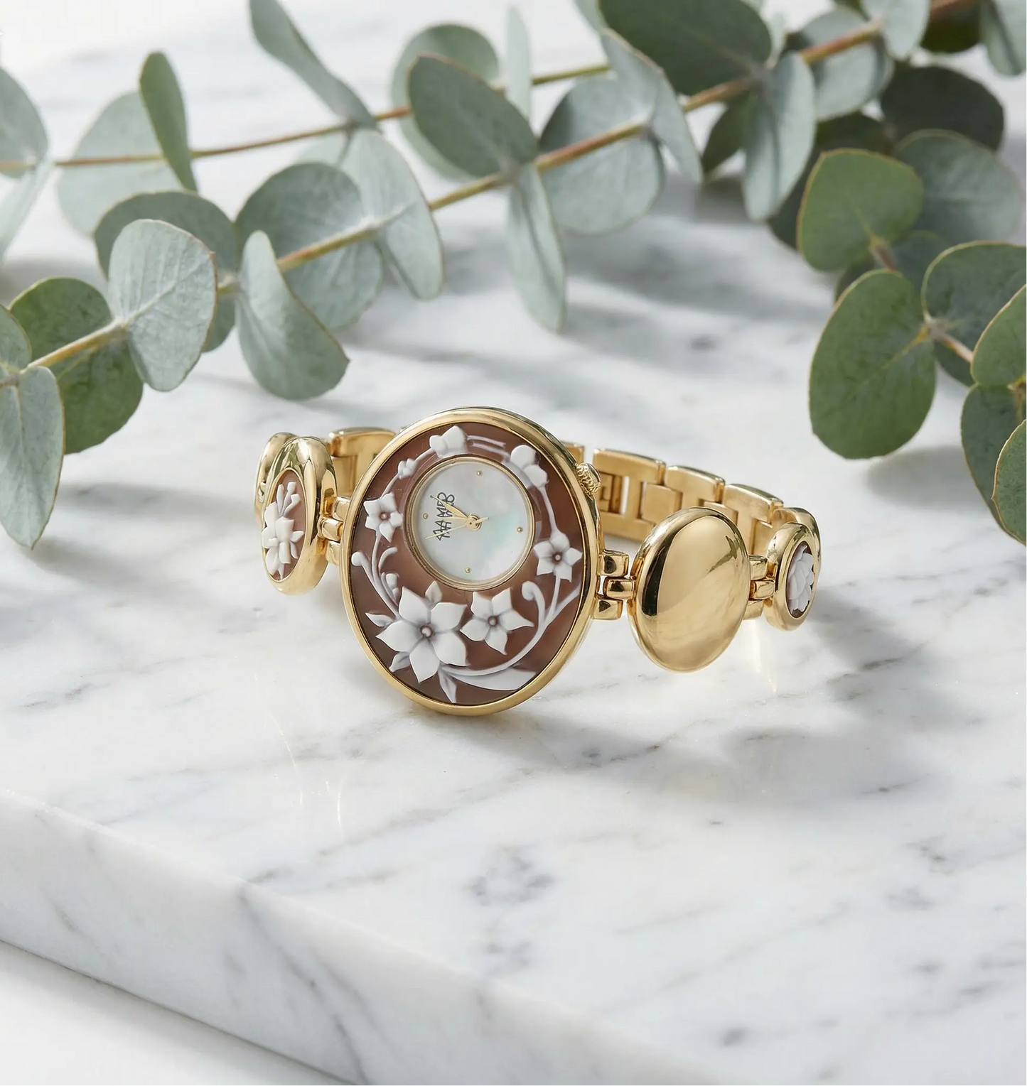 Floral Cameo Watch - Endless Blossom