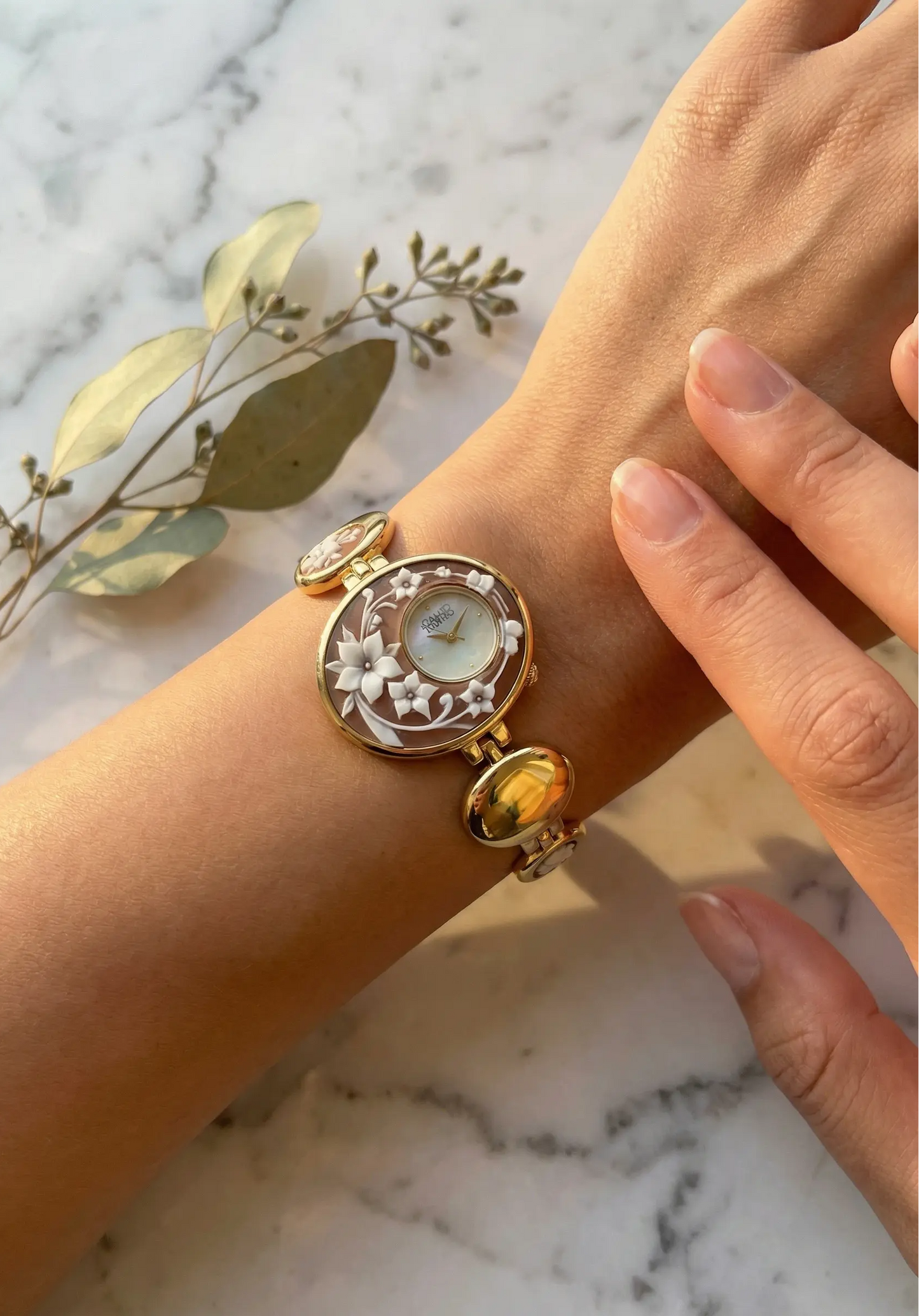 Floral Cameo Watch - Endless Blossom