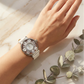 Floral Cameo Watch - Vanilla Silk