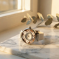 Floral Cameo Watch - Vanilla Silk
