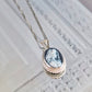 COLLIER BLEU ANNIE MAE - OR