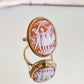 THE THREE GRACES CAMEO RING - GOLD