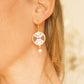 FLORAL CAMEO EARRINGS